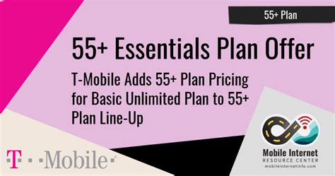 Mobile Plans for Adults 55+ Seniors